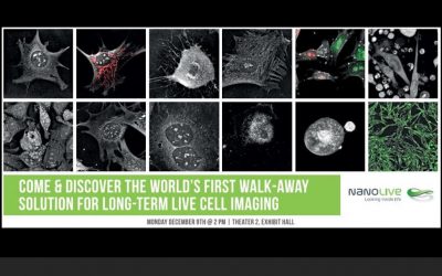 Seminar invitation at ASCB|EMBO 2019 in Washington D.C.: Automated Label-free 3D Live Cell Imaging in Drug Discovery