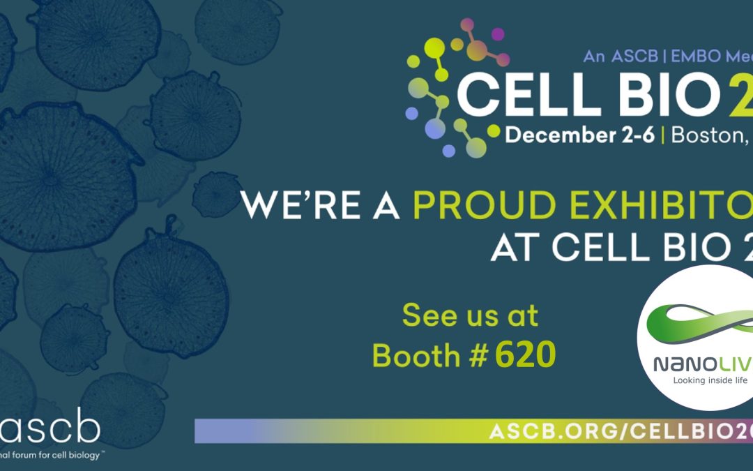 Nanolive is exhibiting at the ASCB I EMBO Meeting, Cell Bio 2023. December 3 – 5 in Boston