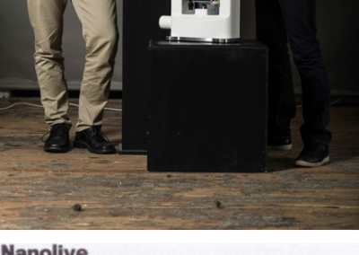 Bilan photo Yann, Andi, Sebastien with 3D Cell Explorer invention