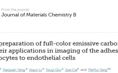 The Department of Chemistry from the Jinan University publishes their work with the 3D Cell Explorer