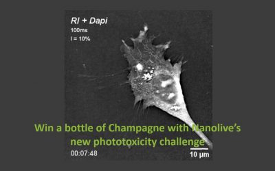 Win a bottle of Champagne with Nanolive’s new phototoxicity challenge
