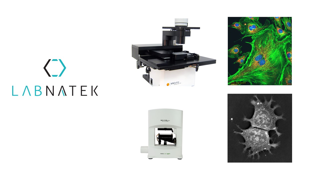 Labnatek representing Nanolive and Etaluma Baltic Stem Cell Meeting