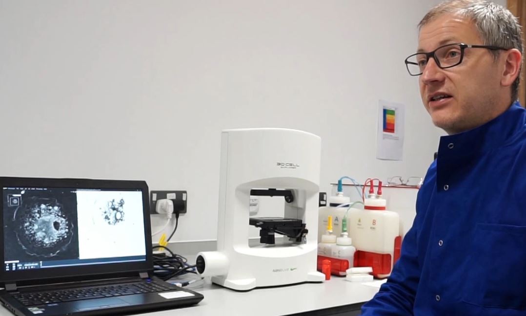 3D Exploration of Living Cells at Coventry University