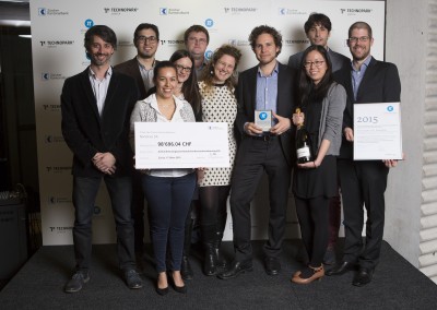 Pionierpreis group photo Nanolive with check