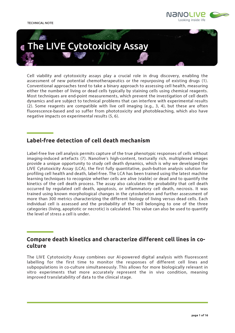 TechNote_LCA_2024 LIVE Cytotoxicity Assay TN